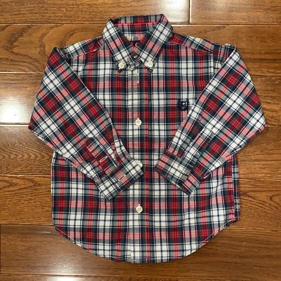 Boys 18 months Christmas Dress Shirts - Picture 2 of 3
